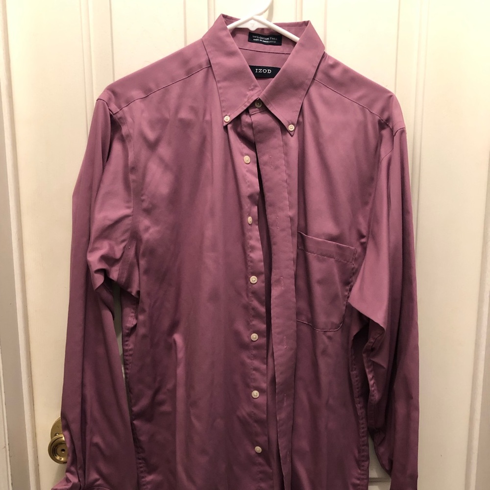 Izod Button Down Dress Shirt